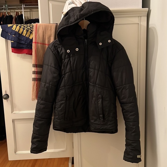 Zara Black Women's Ski Jacket Coat - Picture 2 of 15